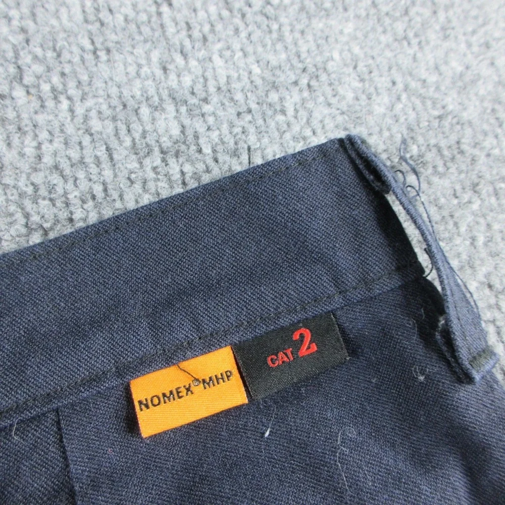 Workrite FR Cargo Pants Mens 36x30 Blue Nomex MHP Flame Resistant CAT 2